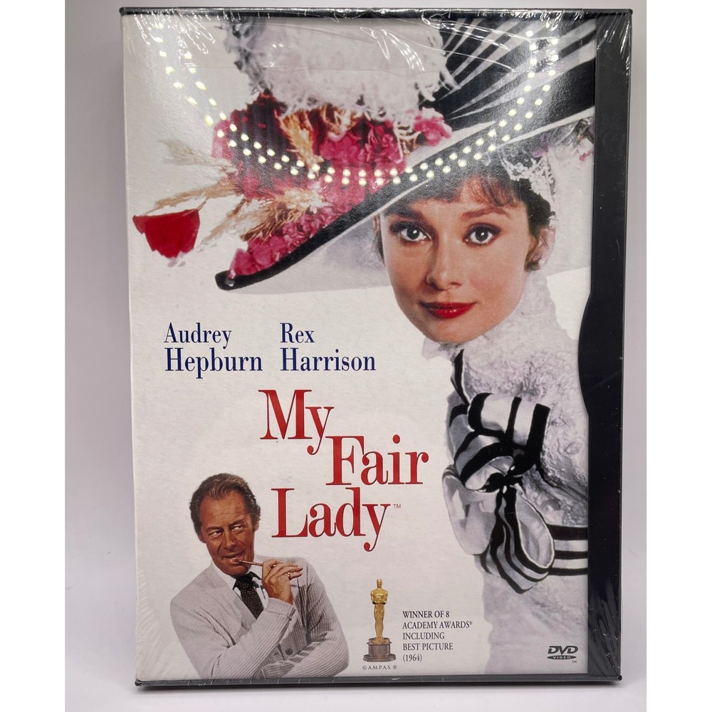 Warner Home Video My Fair Lady DVD Musical Audrey Hepburn Sealed
